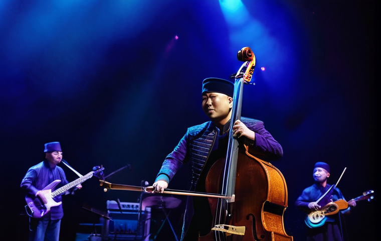 몽골 전통 악기 마린후르 - **Prompt:** A poignant scene depicting the legendary origin of the Morin Khuur. A young Mongolian sh...