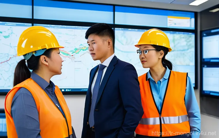 몽골 자원 개발 산업 - **Prompt 1: Modern Mining Horizon**
    A wide-angle, epic shot showcasing a vast, modern open-pit c...