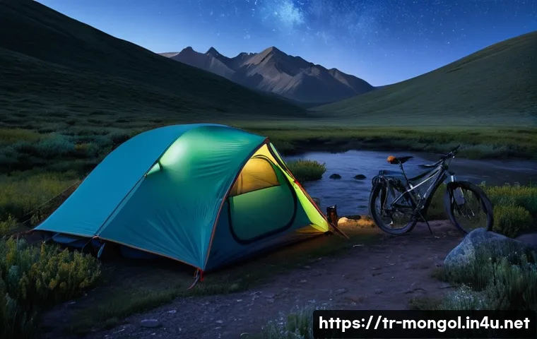 몽골에서 자전거 여행하기 관련 이미지 2